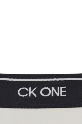 CK ONE COTTON TRUNK 2PK:White :XL